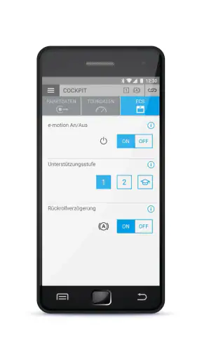 e-motion® M25 screenshot