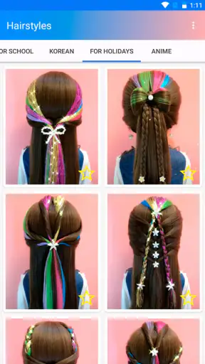 Easy hairstyles step by step screenshot