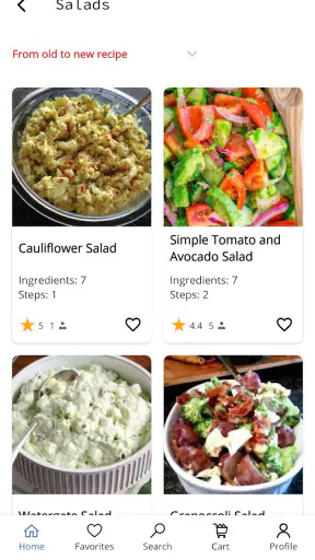 Easy Recipes. Recipe Book screenshot