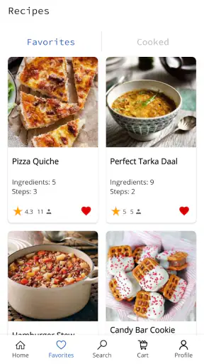Easy Recipes. Recipe Book screenshot