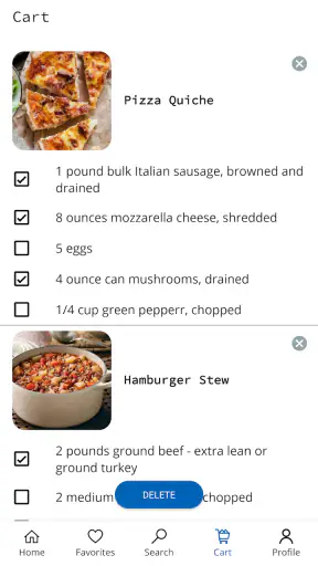 Easy Recipes. Recipe Book screenshot