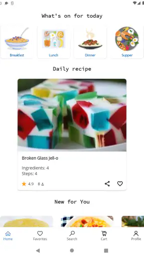 Easy Recipes. Recipe Book screenshot