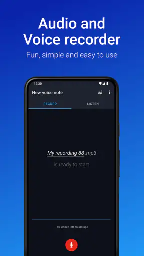 Easy Voice Recorder Pro screenshot