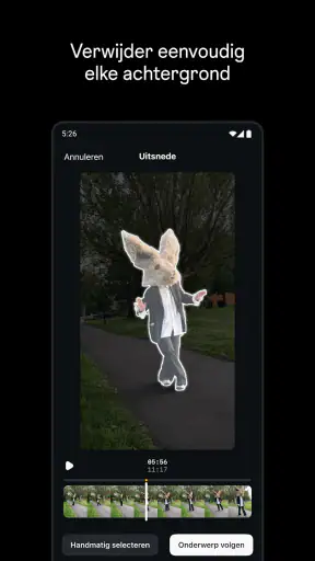 Edits, een Instagram-app screenshot