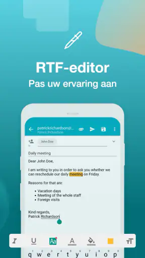 Email Aqua Mail: Snel, veilig screenshot