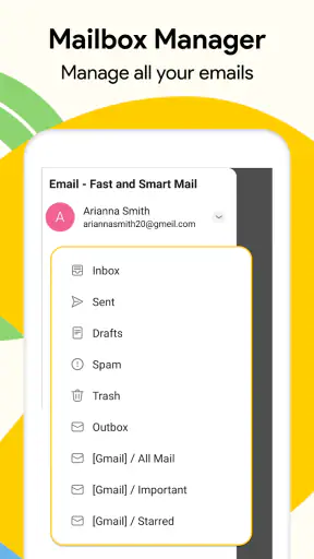 Email - Fast and Smart Mail screenshot