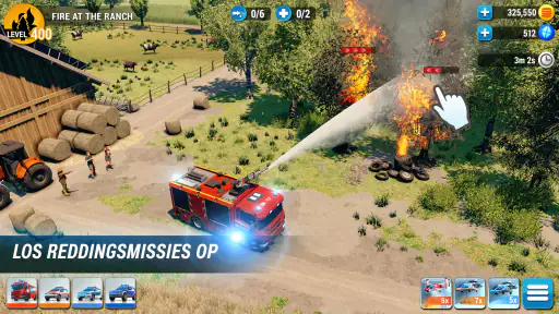 EMERGENCY HQ: Brandweer Spel screenshot