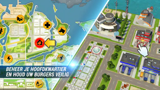 EMERGENCY HQ: Brandweer Spel screenshot