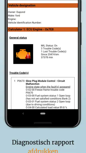 EOBD Facile - OBD2 Car Scanner screenshot