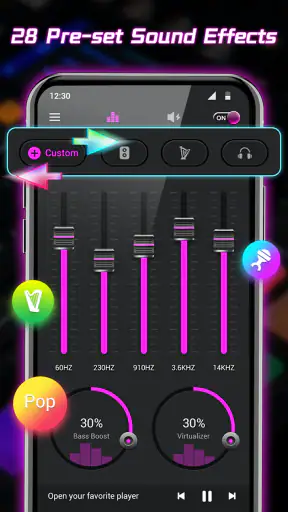 Equalizer - Basversterker screenshot