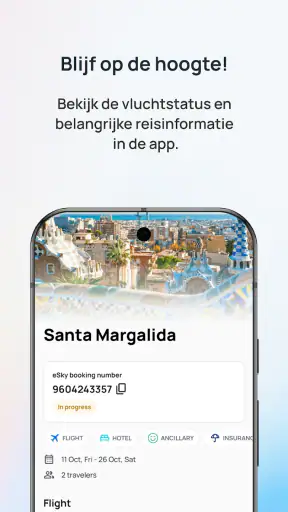 eSky - Vluchten, Vakantie screenshot