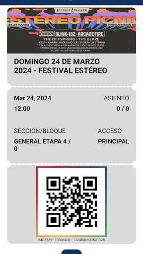 eticket Colombia screenshot