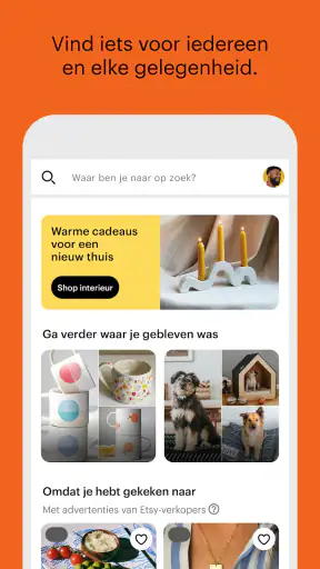 Etsy: custom & creatieve items screenshot