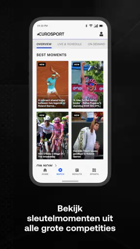 Eurosport: Live & Nieuws screenshot