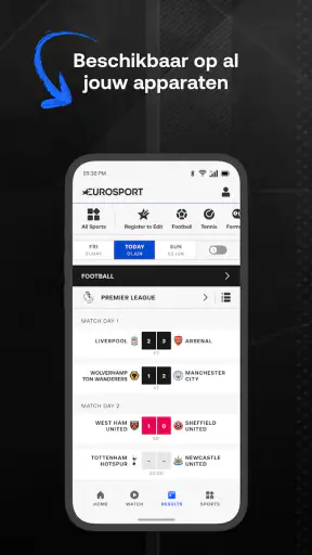 Eurosport: Live & Nieuws screenshot