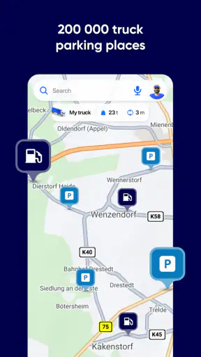 Eurowag Navigation - Truck GPS screenshot
