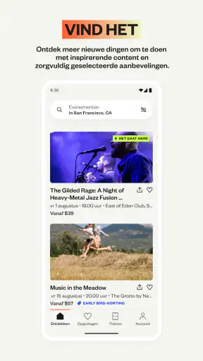Eventbrite App screenshot