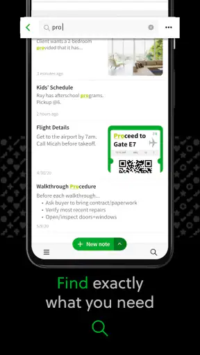 Evernote - Notitie Ordner screenshot