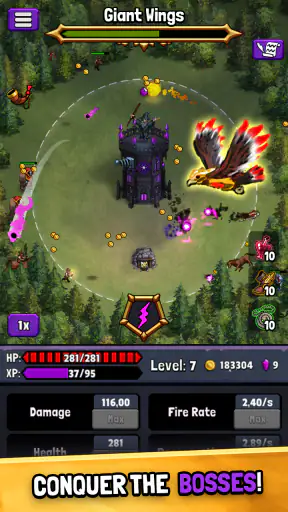 Evil Tower - Idle Defense TD screenshot