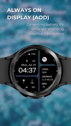 EXD070: Digital Watch Face screenshot