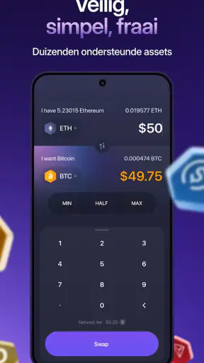 Exodus: Crypto Bitcoin-wallet screenshot