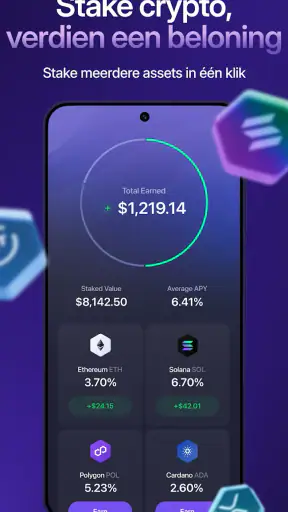 Exodus: Crypto Bitcoin-wallet screenshot