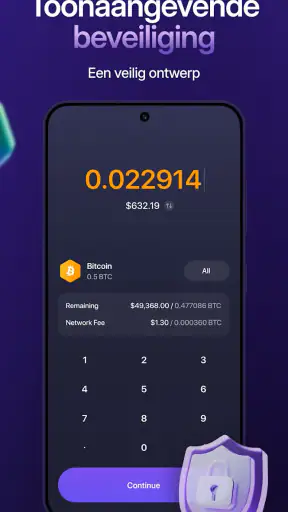 Exodus: Crypto Bitcoin-wallet screenshot