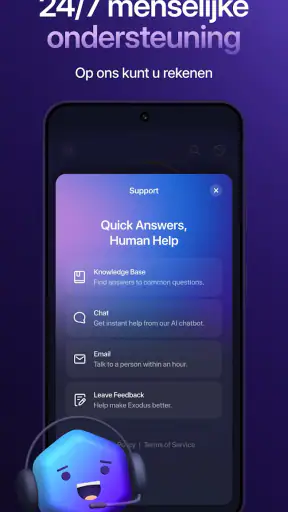 Exodus: Crypto Bitcoin-wallet screenshot