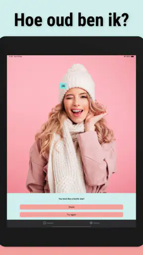 FaceAge. Hoe oud zie ik eruit? screenshot