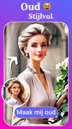 FaceSwap: Oud, Jong en Cartoon screenshot