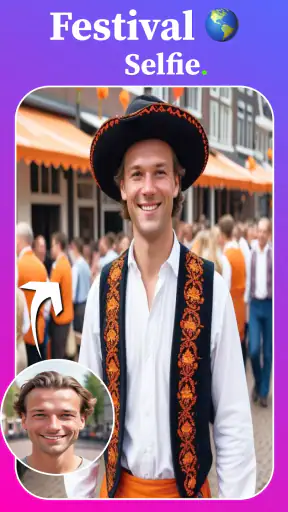 FaceSwap: Oud, Jong en Cartoon screenshot