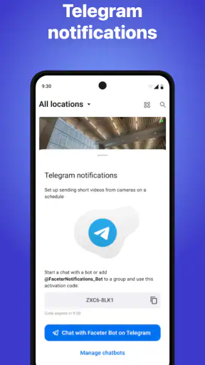 Faceter – Home security camera screenshot