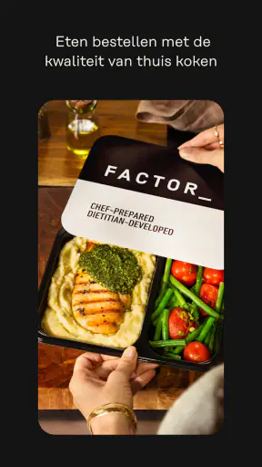 Factor: elk dieet, gezond eten screenshot