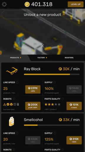 Factory: Idle Tycoon Game screenshot