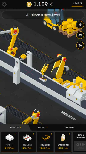 Factory: Idle Tycoon Game screenshot