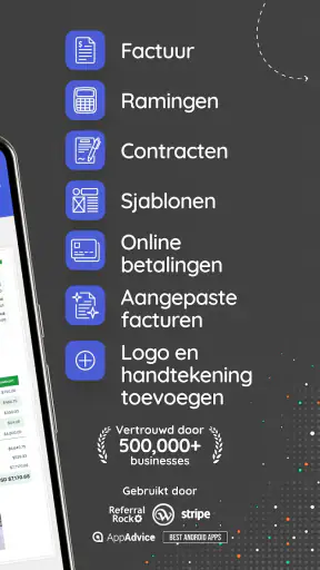 Factuur Eenvoudig screenshot