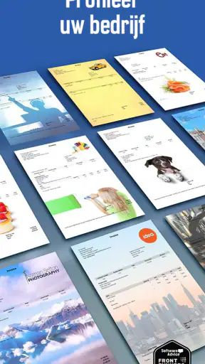 Factuur en offerte app screenshot