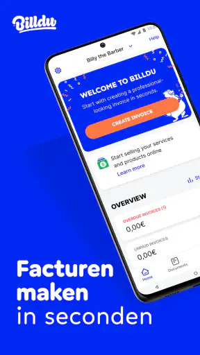 Factuur & prijsopgave - Billdu screenshot