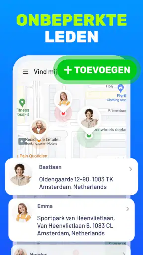 Familie Locator: Locatie App screenshot