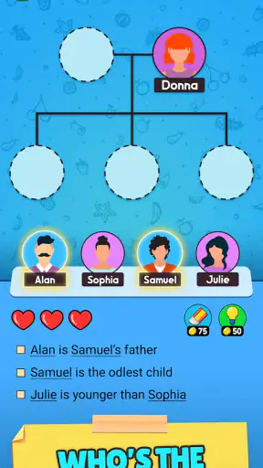 Family Tree! - Logic Puzzles screenshot