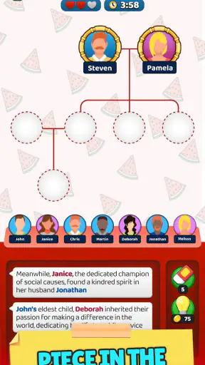 Family Tree! - Logic Puzzles screenshot