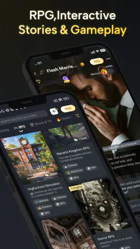 Fantasia: Character AI Chat screenshot