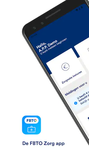 FBTO Zorg app screenshot