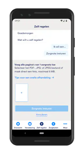 FBTO Zorg app screenshot
