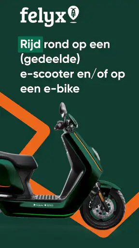 felyx e-moped sharing screenshot
