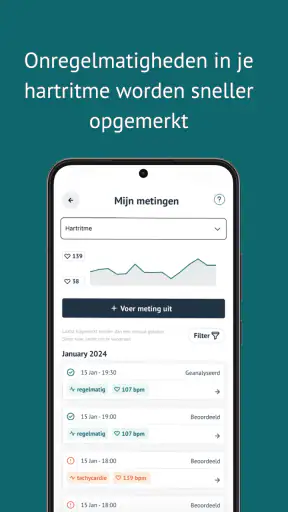 FibriCheck screenshot