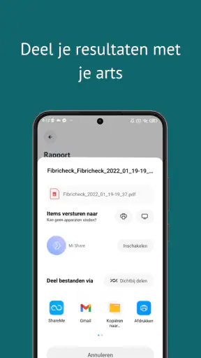 FibriCheck screenshot