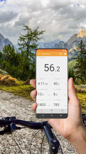 Fiets Tracker - Fietscomputer screenshot