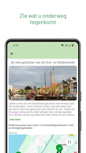 Fietsroutenetwerk screenshot