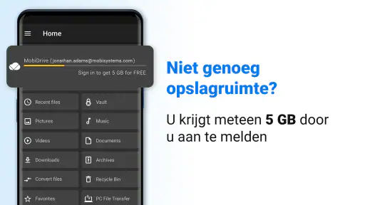 File Commander Manager & Vault screenshot
